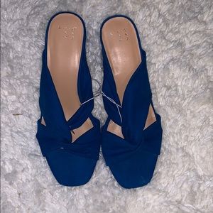 Blue heels